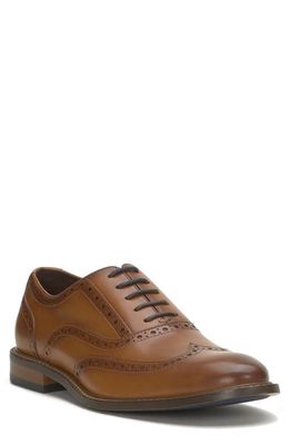 Vince Camuto Lazzarp Leather Oxford Shoe in Cognac/Brown