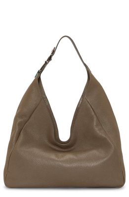 Vince Camuto Marza Leather Shoulder Bag in Morel Cow Floater Three