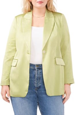Vince Camuto One-Button Blazer in Lily Green