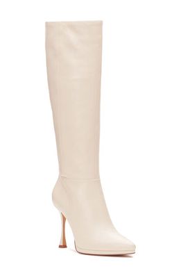 Vince Camuto Peviolia Pointed Toe Boot in Creamy White