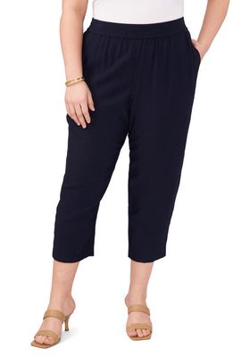 Vince Camuto Pull-On Straight Leg Pants in Classic Navy