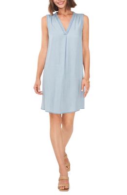 Vince Camuto Sleeveless Shift Dress in Arctic Surf