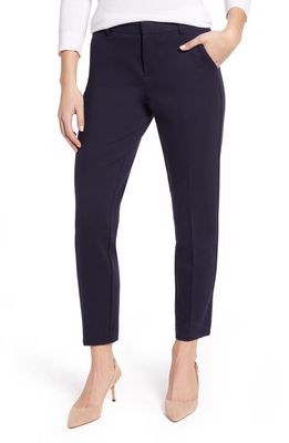 Vince Camuto Slim Leg Tech Ponte Ankle Pants in Classic Navy