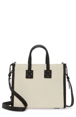 Vince Camuto Small Saly Canvas Tote in Natural