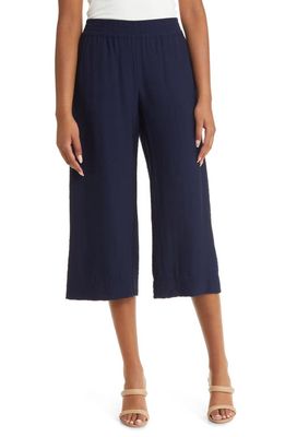 Vince Camuto Straight Leg Pull-On Pants in Classic Navy