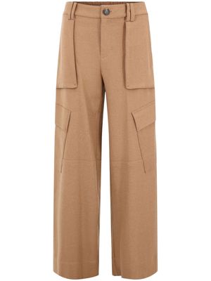 Vince cargo-pocket straight trousers - Brown