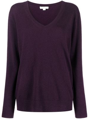Vince cashmere knitted top - Purple