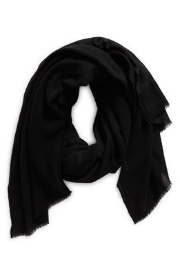 Vince Cashmere Scarf in Black