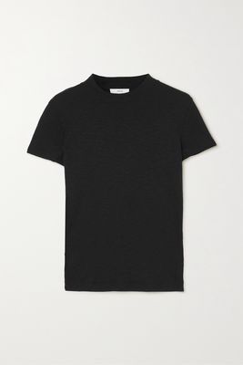 Vince - Cotton And Modal-blend Jersey T-shirt - Black