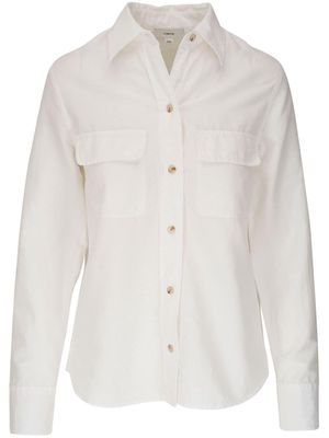Vince cotton-silk blouse - White