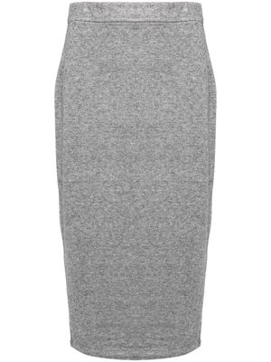 Vince Cozy knitted midi skirt - Grey