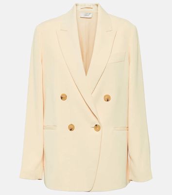 Vince Double-breasted crêpe blazer
