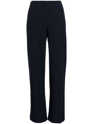 Vince elasticated high-waisted trousers - Blue