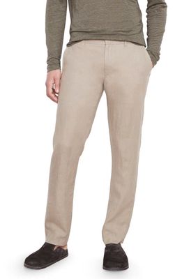 Vince Griffith Lightweight Hemp Pants in Dark Taupe