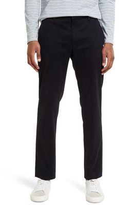 Vince Griffith Stretch Cotton Twill Chino Pants in Black