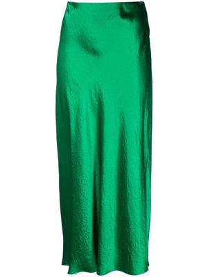 Vince high-waisted midi skirt - Green