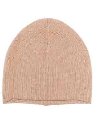 Vince knitted cashmere beanie - Brown