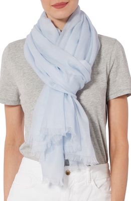 Vince Lightweight Cashmere Scarf in Sky