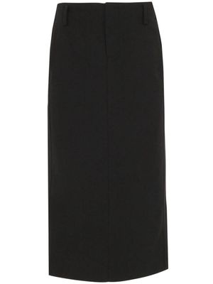 Vince low-rise midi skirt - Black