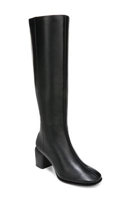 Vince Maggie Knee High Boot in Black Leather