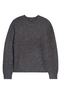 Vince Marled Crewneck Sweater in H Charcoal Marl