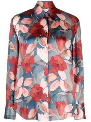 Vince Nouveau Magnolia floral-print shirt - Multicolour