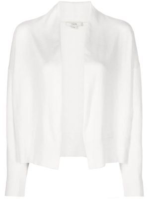 Vince open-front knitted cardigan - White