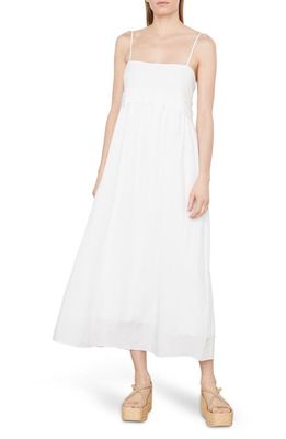 Vince Paneled Dress in Optic White