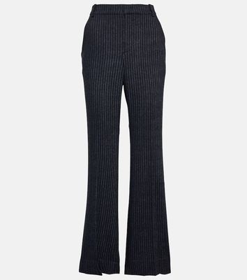 Vince Pinstripe flannel straight pants