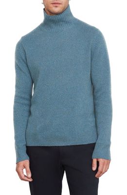 Vince Plush Cashmere Turtleneck in H Carmel Teal