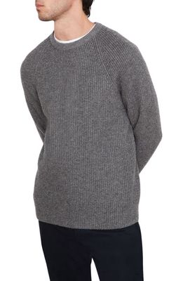 Vince Raglan Crew Neck Sweater in Med H Grey