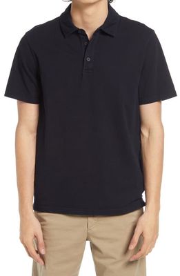 Vince Regular Fit Garment Dyed Cotton Polo in Washed Coastal at Nordstrom, Size X-Large