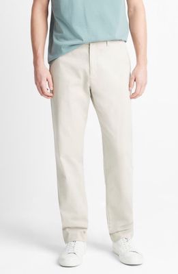 Vince Relaxed Cotton Chino Pants in Soft Clay