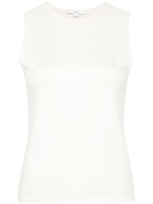 Vince sleeveless double-layer top - Neutrals
