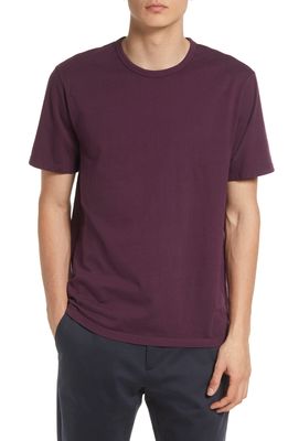 Vince Solid T-Shirt in Deep Wine