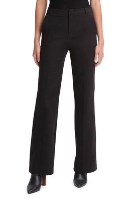 Vince Stretch Bootcut Pants in Black