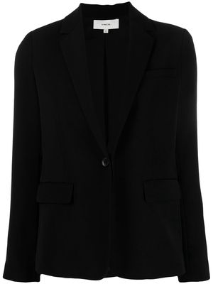 Vince tailored single-breasted blazer - Black