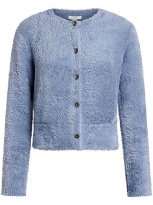 Vince textured buttoned cardigan - Blue