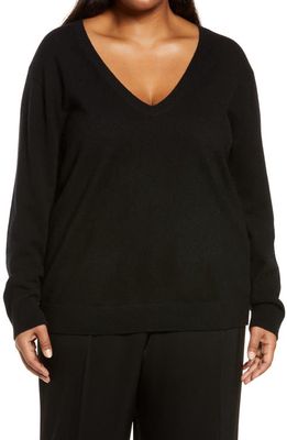 Vince Weekend Cashmere Sweater in Black