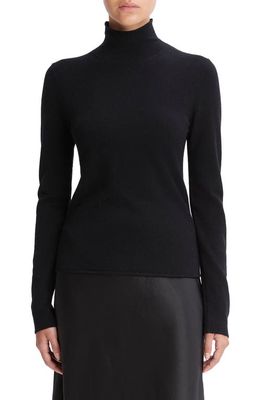 Vince Wool & Cashmere Blend Turtleneck in Black