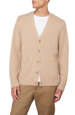 Vince Wool & Cashmere Crewneck Sweater in Camel