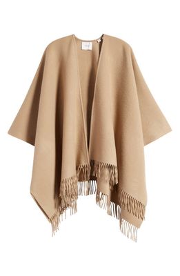 Vince Wool & Cashmere Ruana in Camel