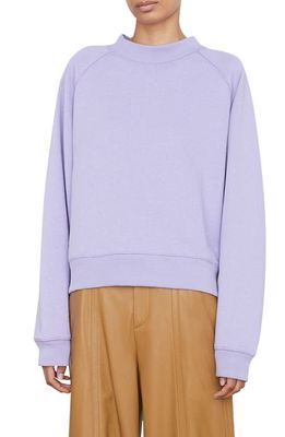 Vince Wool & Cashmere Sweatshirt in Lily Stone
