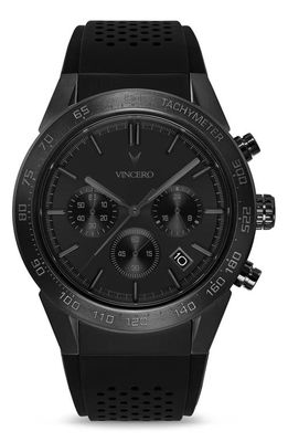 Vincero The Rogue Chronograph Silicone Strap Watch