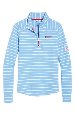 vineyard vines Americana Shep Pullover in Stripe- Ocean Breeze