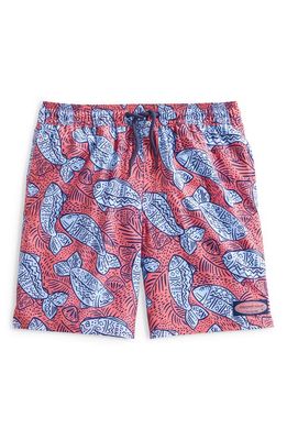 vineyard vines Chappy Print Swim Trunks in Bright Pea