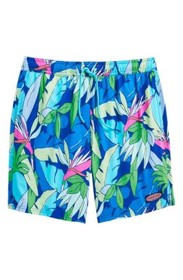 vineyard vines Chappy Print Swim Trunks in Maritime Blue