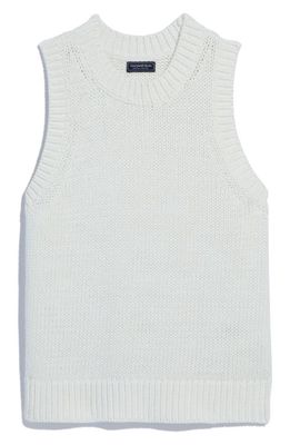 vineyard vines Cotton Blend Sleeveless Sweater in Powder