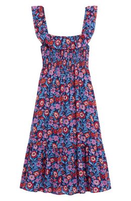 vineyard vines Floral Smocked Sundress in Tisbury Floral - Db