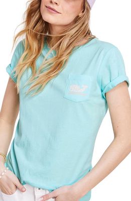 vineyard vines Floral Whale Logo Graphic Tee in Island Paradise